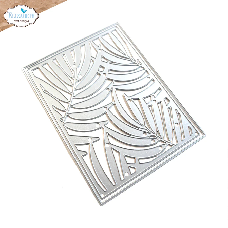 Elizabeth Craft Designs Leaves Background Metal Die Set - Image 2