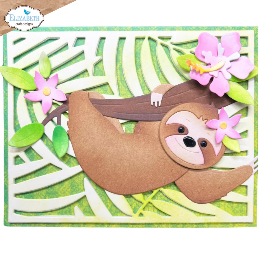 Elizabeth Craft Designs Leaves Background Metal Die Set - Image 5