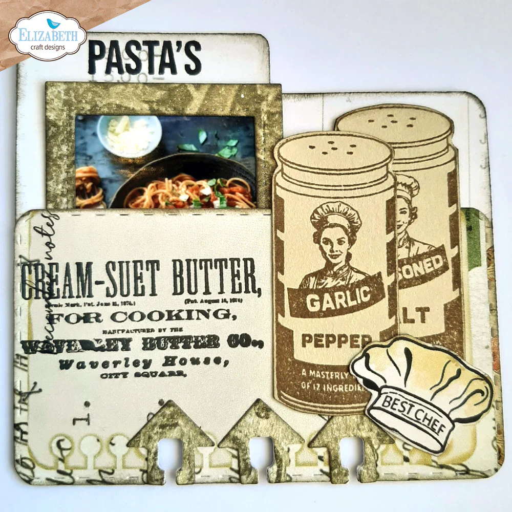 Elizabeth Craft Designs Let’s Eat Stamp Set - Image 3