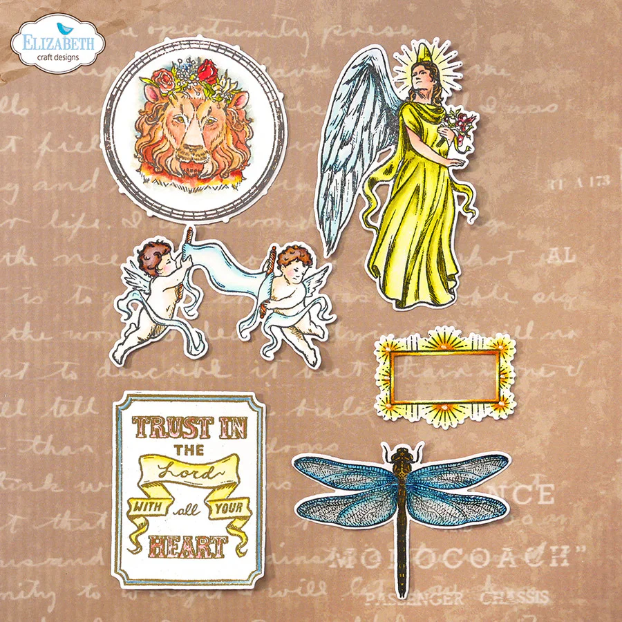 Elizabeth Craft Designs Lord’s Light Stamp Set CS285 - Image 4