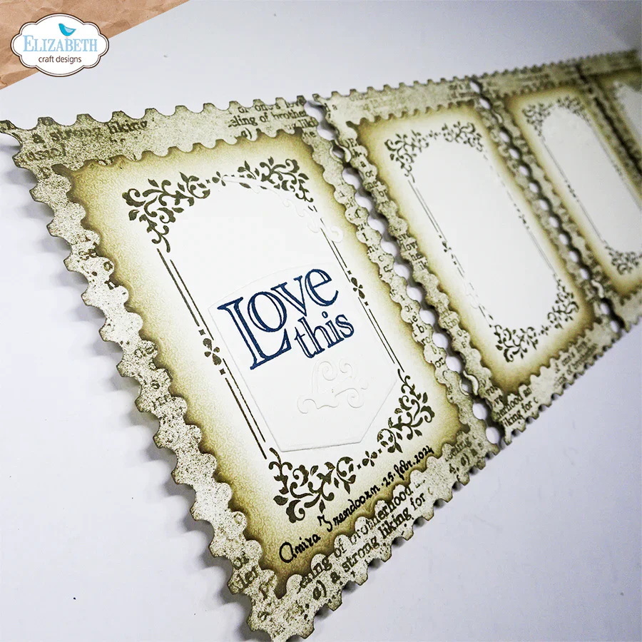Elizabeth Craft Designs Love & Roses Stamp Set - Image 2