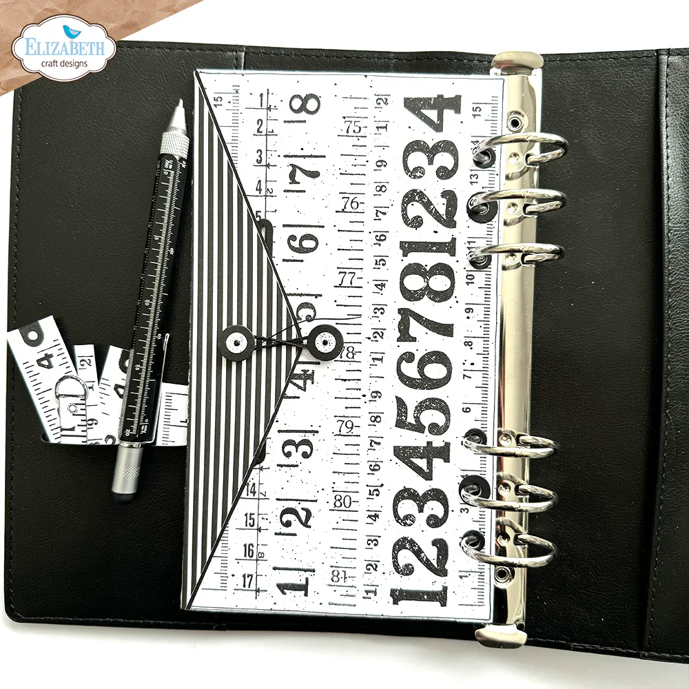 Elizabeth Craft Designs Measurements Stamp Set - Image 2