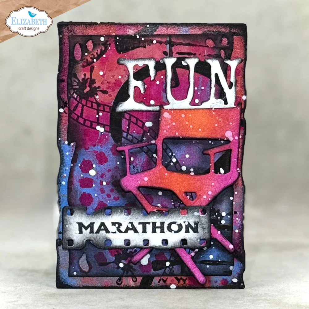 Elizabeth Craft Designs Movie Night ATC *Special Kit* - Image 9