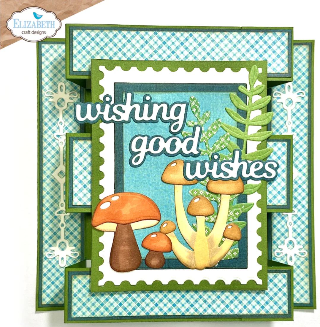 Elizabeth Craft Designs Mushrooms & Ferns Die Set - Image 3