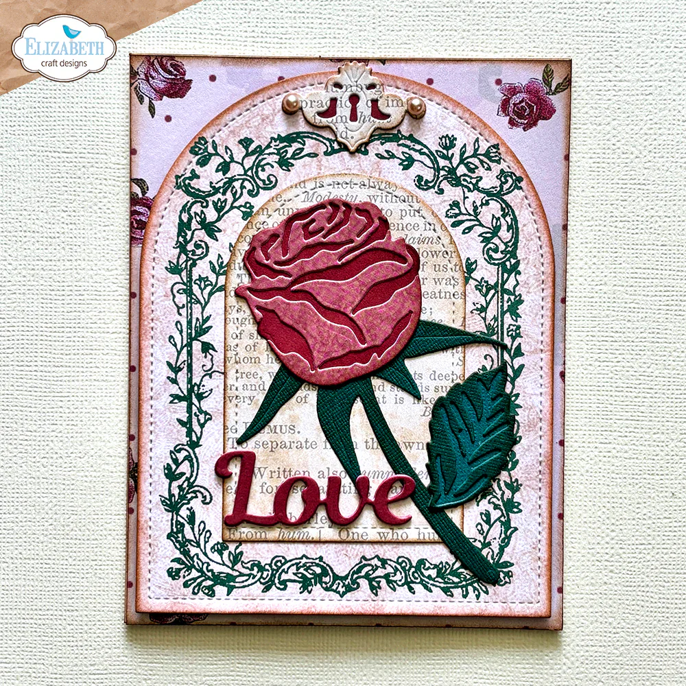 Elizabeth Craft Designs Music & Ornate Frame Stamp Set - Image 2