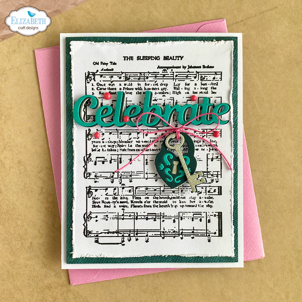 Elizabeth Craft Designs Music & Ornate Frame Stamp Set - Image 3