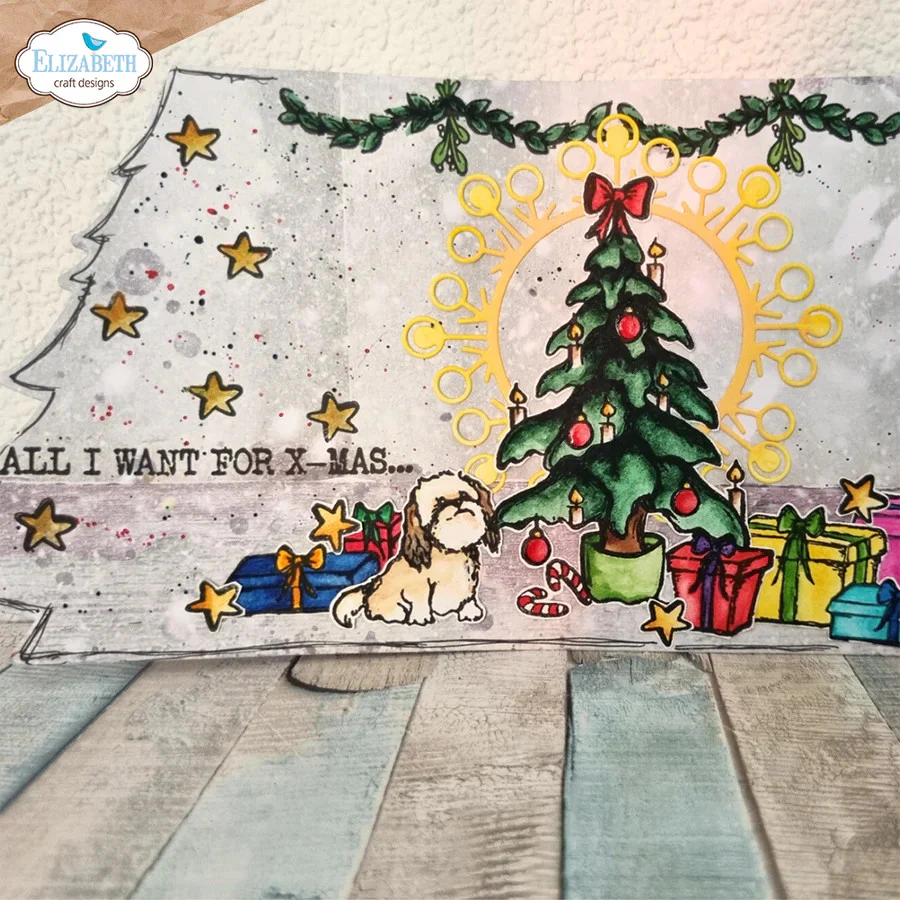 Elizabeth Craft Designs Oh Christmas Tree Die set - Image 4