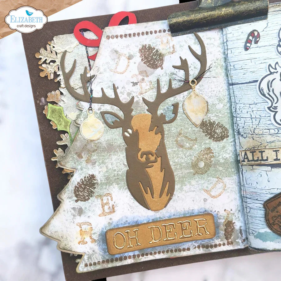 Elizabeth Craft Designs Oh Deer Die set - Image 3