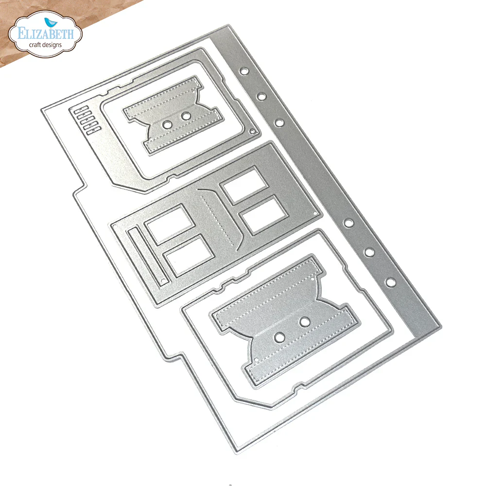 Elizabeth Craft Designs Page with Large Tab 2 Metal Die Set - Image 2