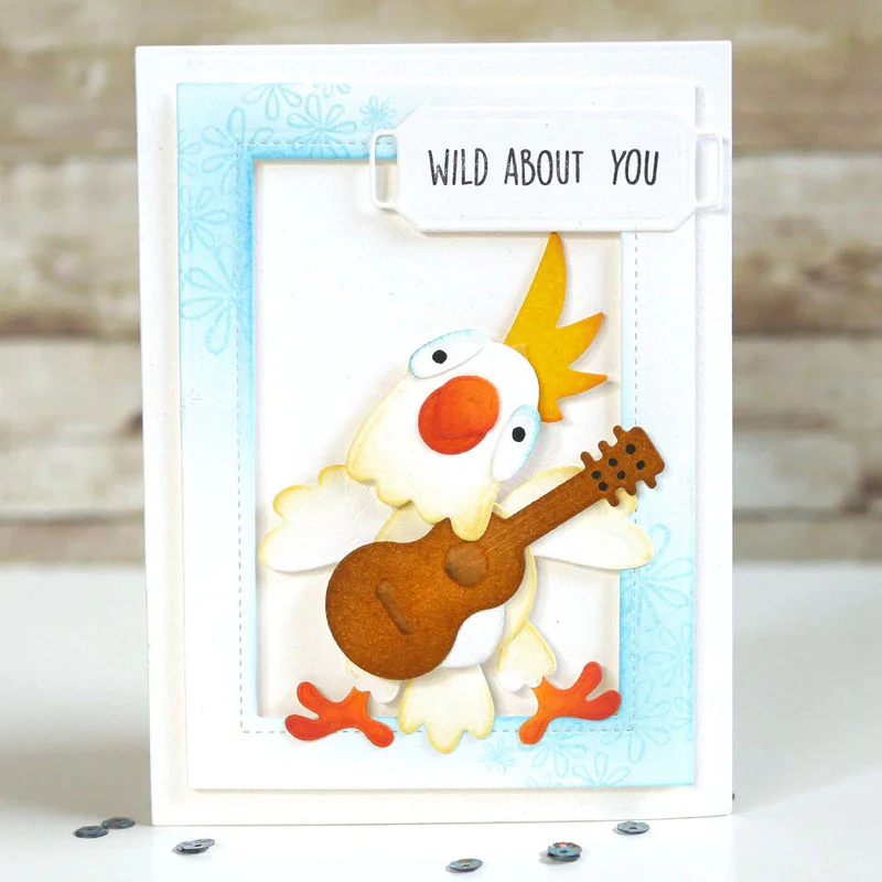 Elizabeth Craft Designs Parrot Metal Die Set - Image 3