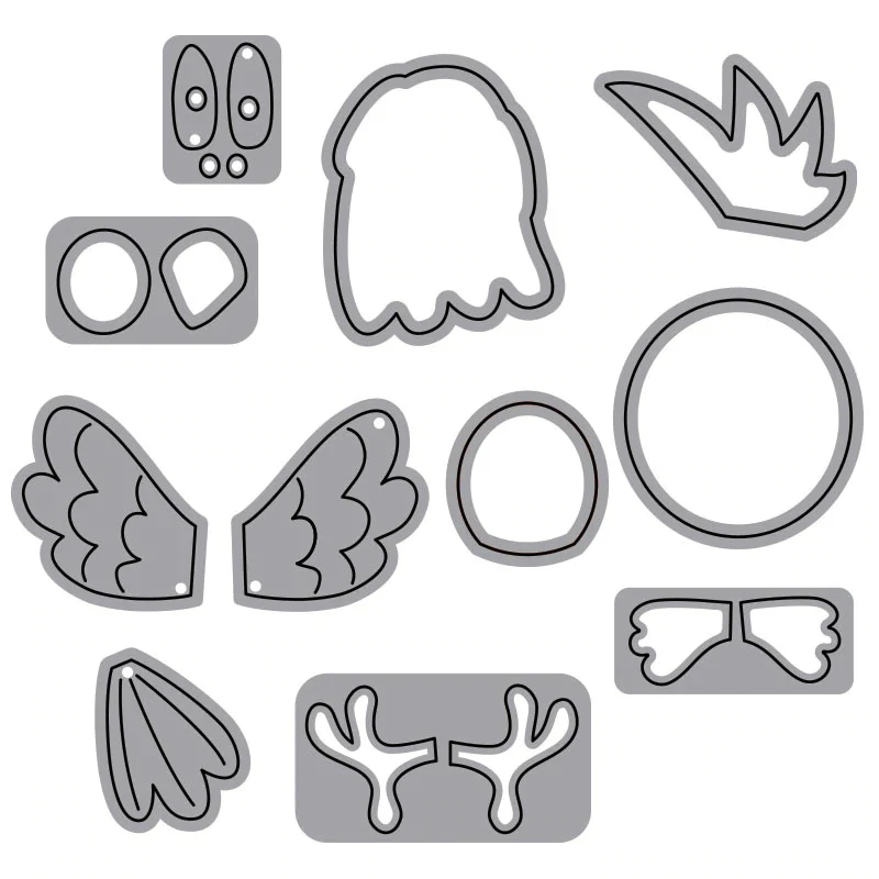 Elizabeth Craft Designs Parrot Metal Die Set - Image 6