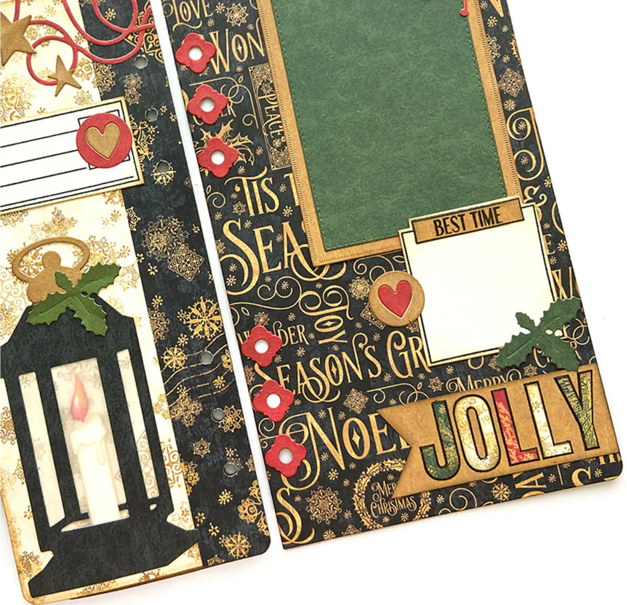 Elizabeth Craft Designs Peace & Joy Stamp - Image 2
