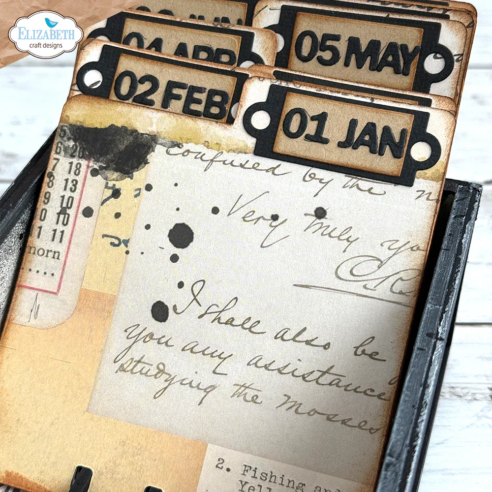 Elizabeth Craft Designs Planner Cards 4 Metal Die Set - Image 3