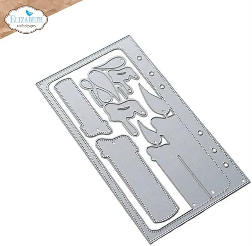 Elizabeth Craft Designs Planner Essentials 45: Candle Page Metal Die Set - Image 6
