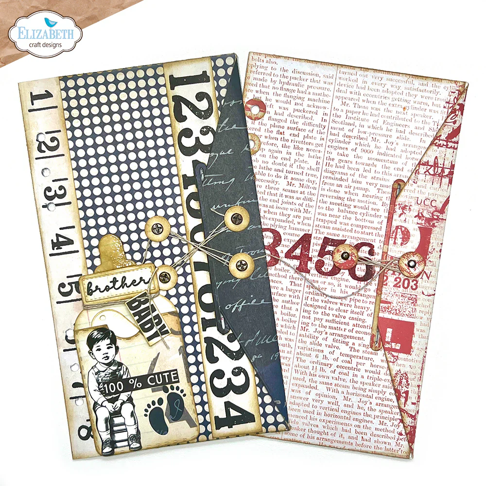 Elizabeth Craft Designs Planner Essentials Large Envelope Pocket - Image 2