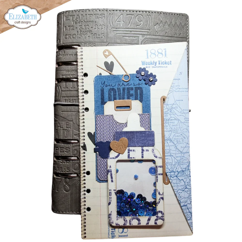 Elizabeth Craft Designs Planner Essentials Large Envelope Pocket - Image 6