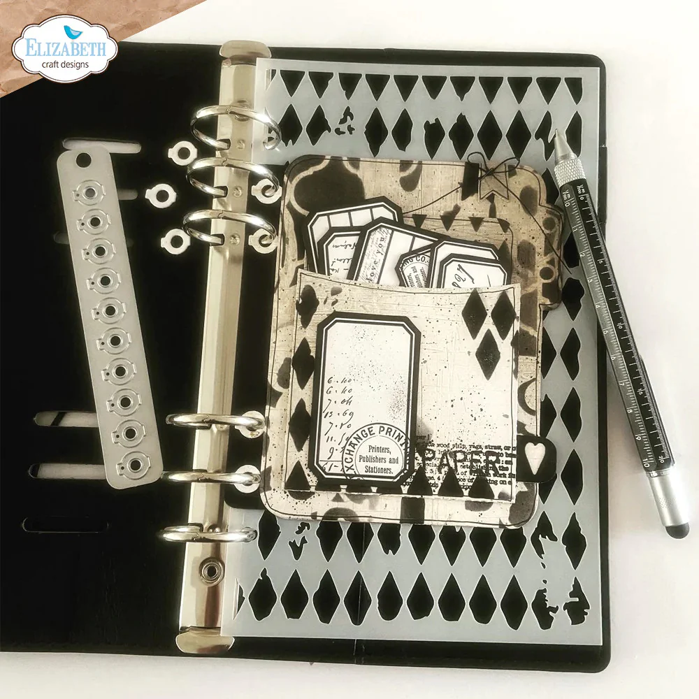 Elizabeth Craft Designs Planner Essentials Planner Stencils 3 - Image 10