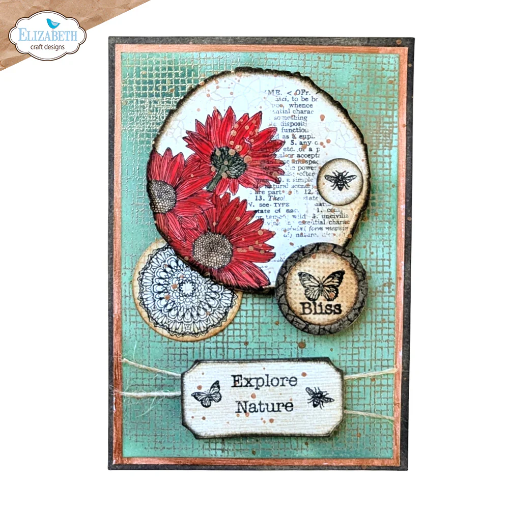 Elizabeth Craft Designs Playful Textures Stamp Set - Image 2