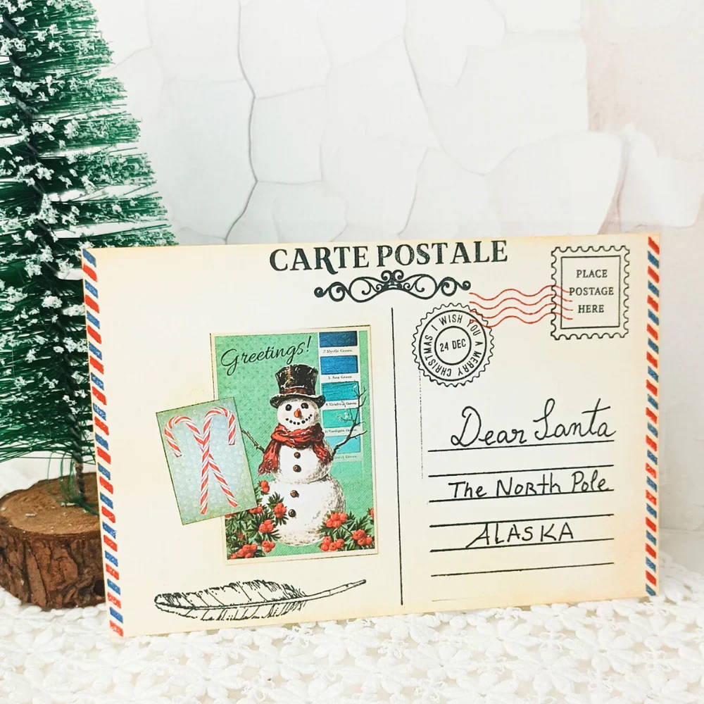 Elizabeth Craft Designs Postcard Parts Stamp Set - Image 2