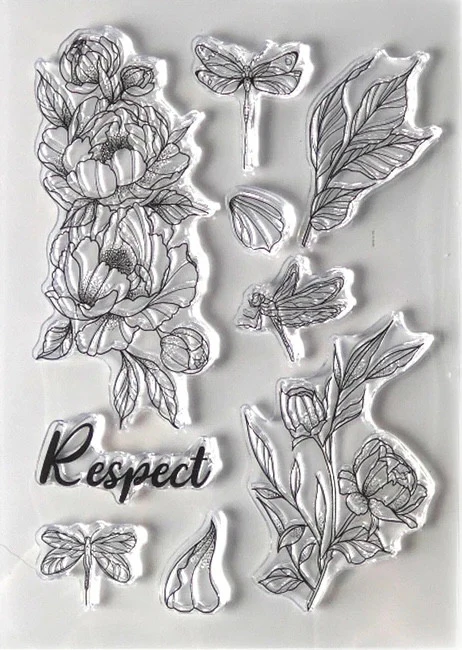 Elizabeth Craft Designs Respect Stamp Set - Image 6