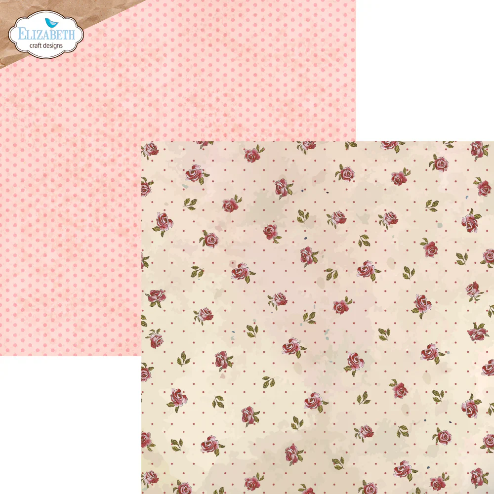 Elizabeth Craft Designs Romantic Revival 12” x 12” Paper Pack - Image 2