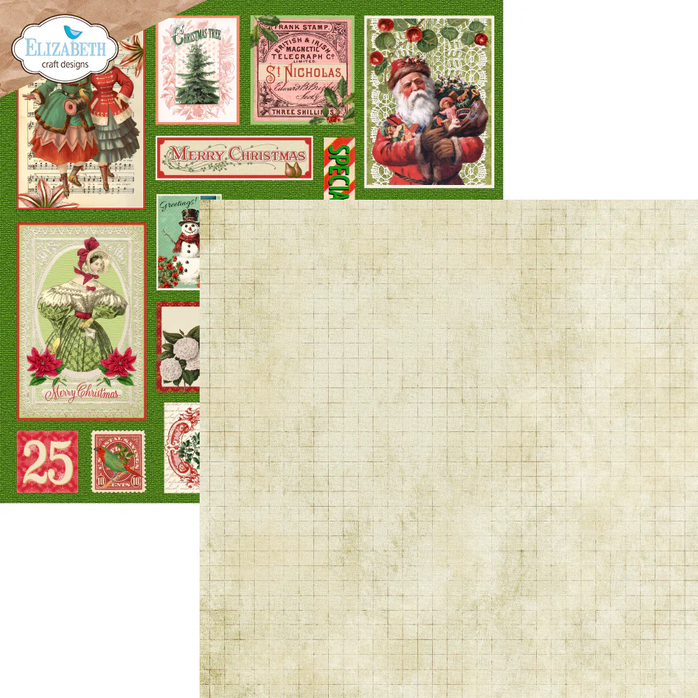 Elizabeth Craft Designs Romantic Revival 12” x 12” Paper Pack - Image 9