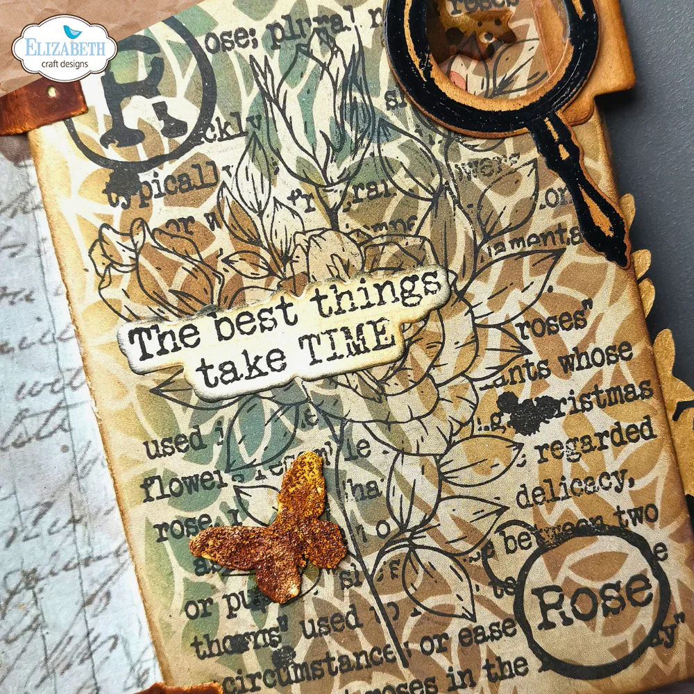 Elizabeth Craft Designs Rose Stamp Set - Image 4