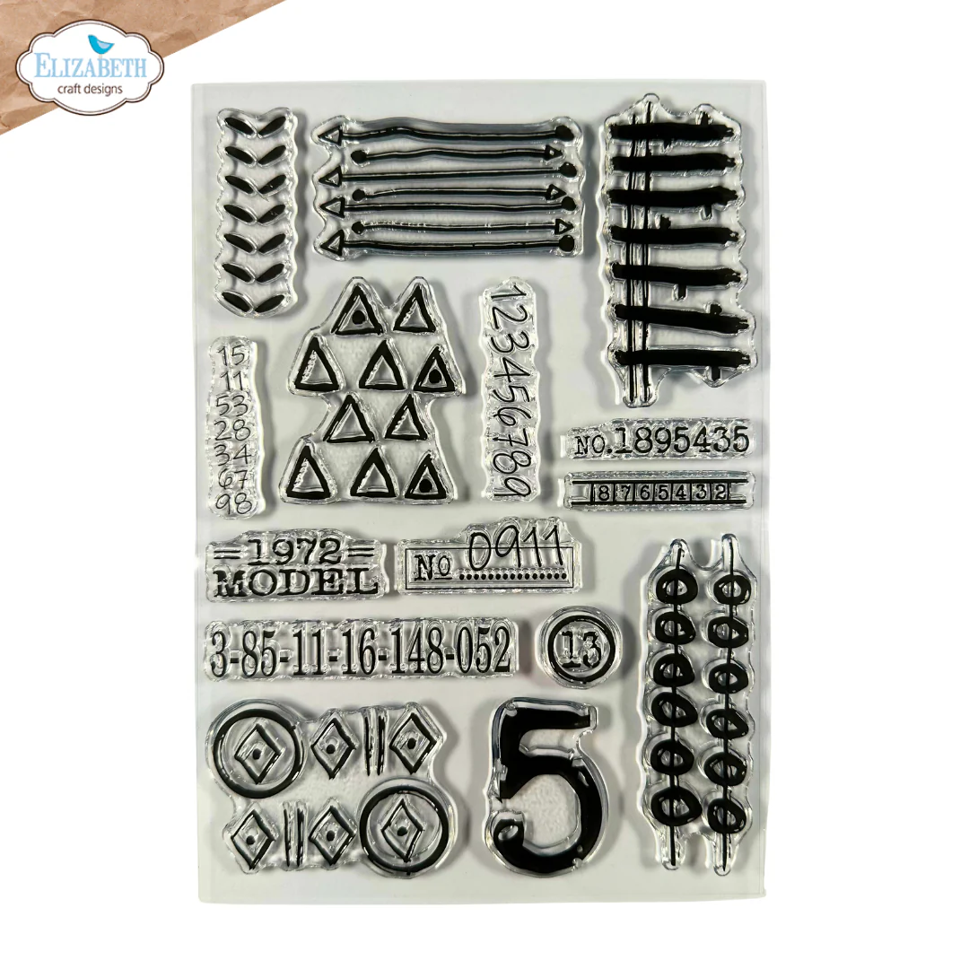 Elizabeth Craft Designs Scribbles Stamp Set - Image 2