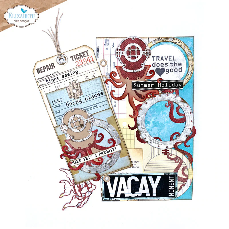 Elizabeth Craft Designs Sea Creatures Die Set (1940) - Image 3