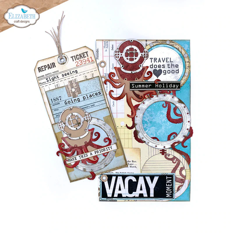 Elizabeth Craft Designs Sea Creatures Die Set (1940) - Image 5
