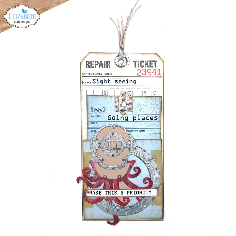 Elizabeth Craft Designs Sea Creatures Die Set (1940) - Image 8