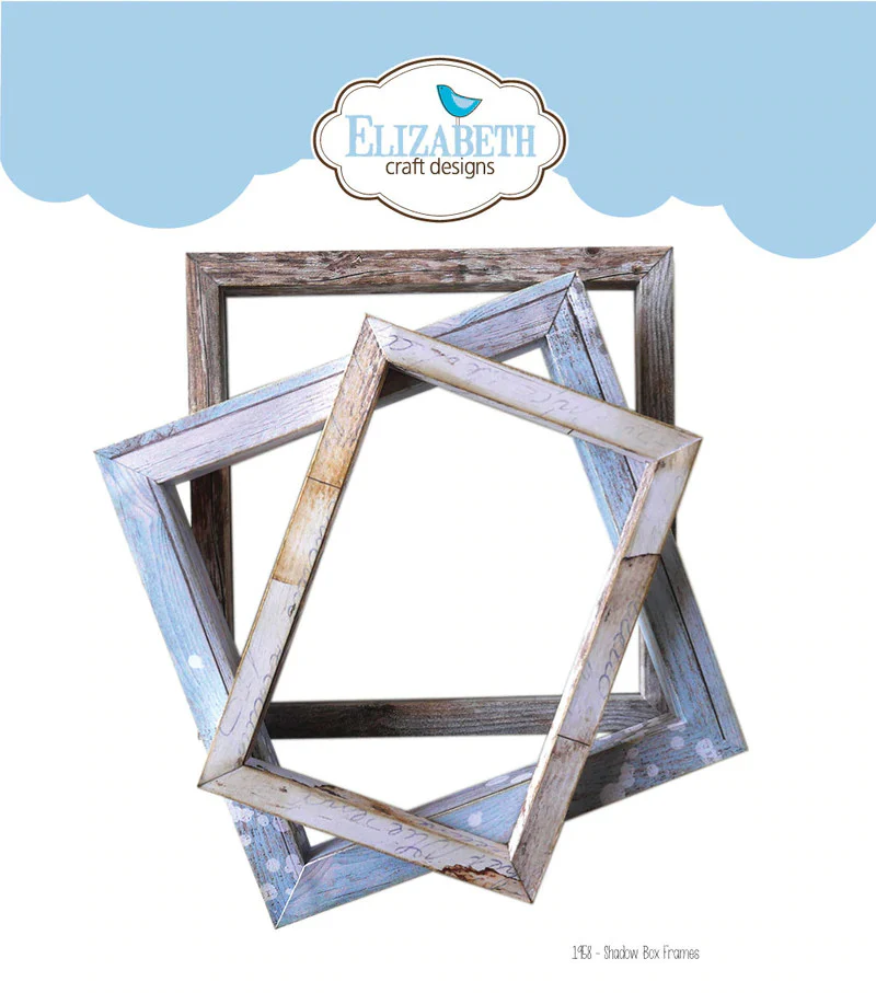 Elizabeth Craft Designs Shadow Box Frames Die Set (1958)