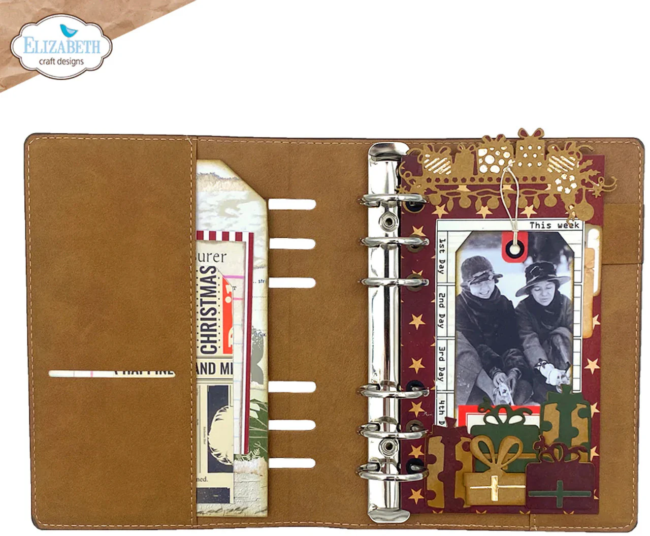 Elizabeth Craft Designs Sidekick Essentials 24: Gift Page Metal Die Set - Image 3