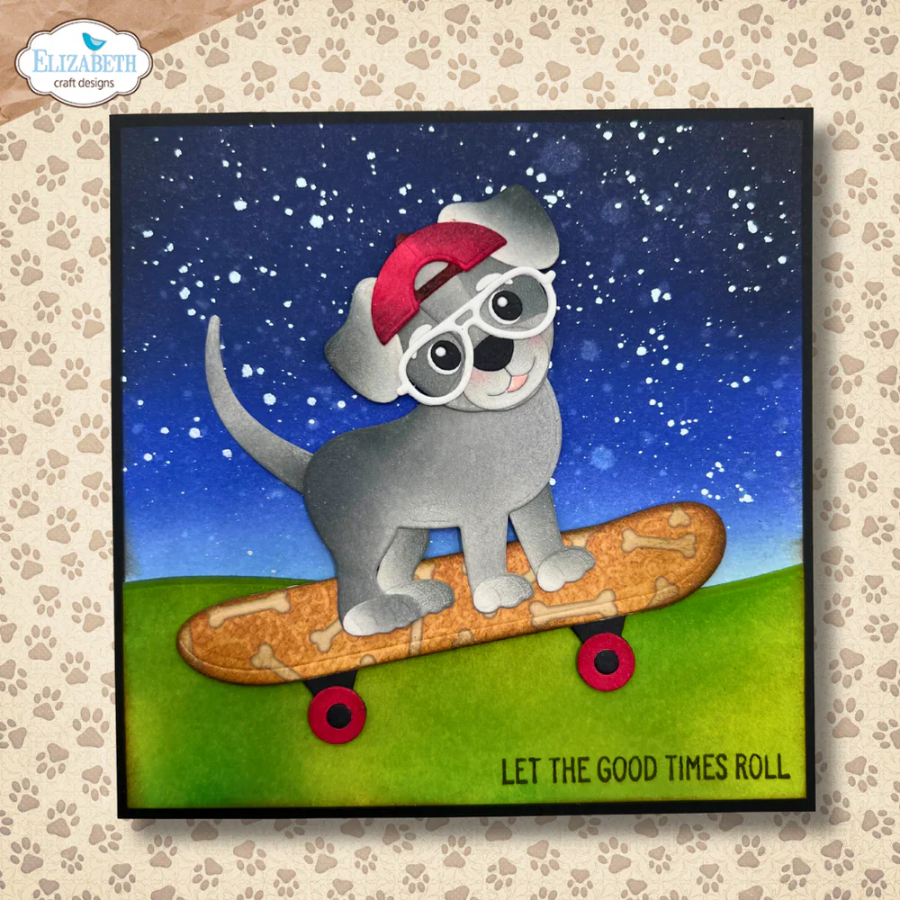 Elizabeth Craft Designs Skateboard Metal Die Set - Image 5