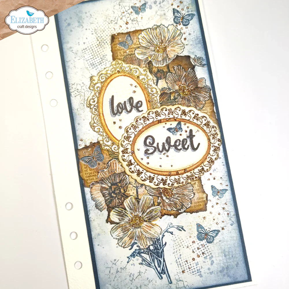 Elizabeth Craft Designs Small Doilies & Tabs Die & Stamp Set - Image 4