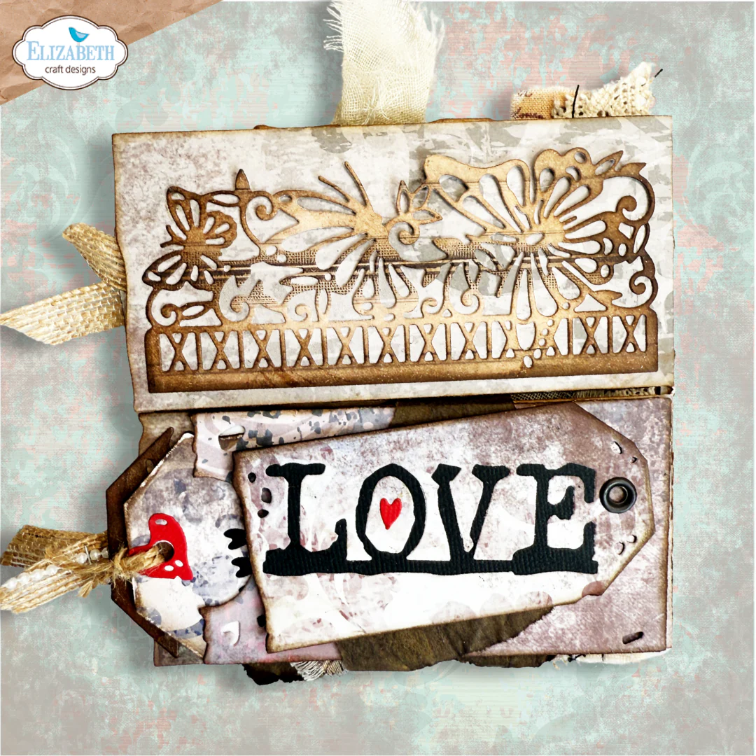Elizabeth Craft Designs Split Tag Pocket Page Metal Die Set - Image 10
