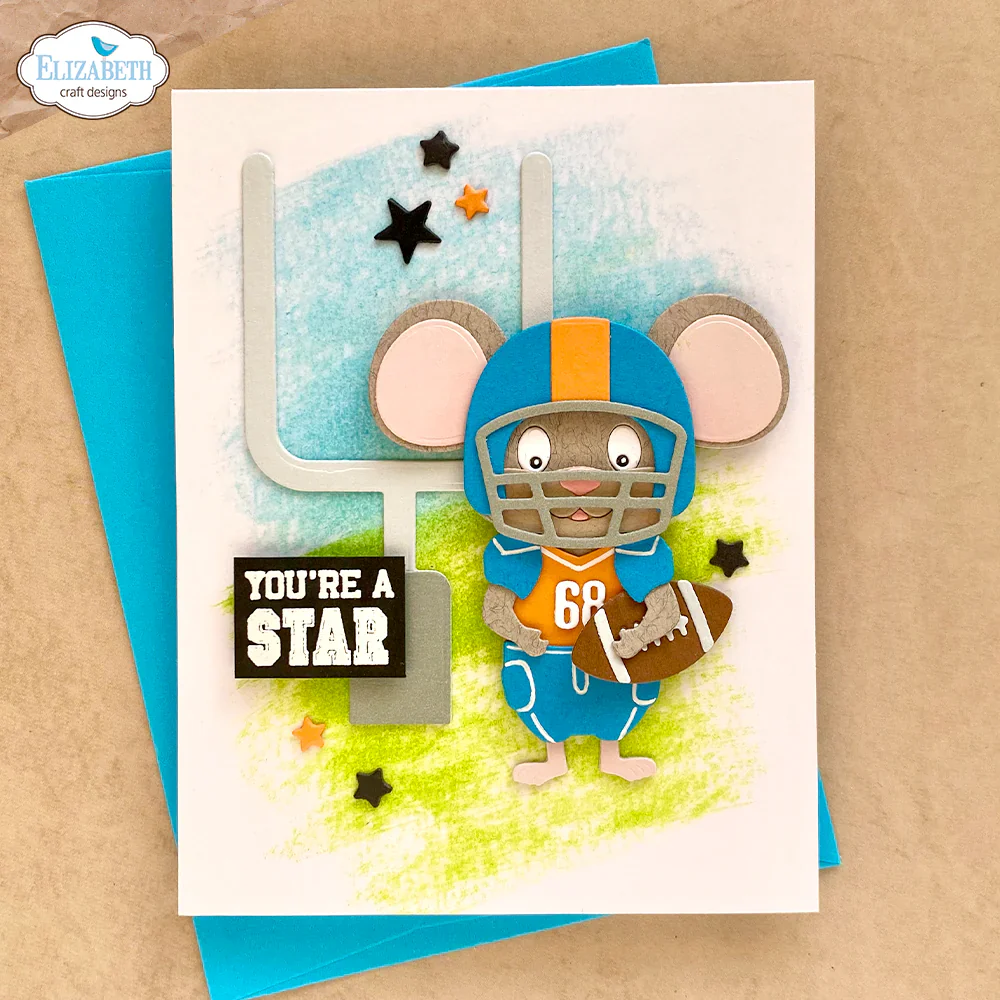 Elizabeth Craft Designs Sport Sentiments Stamp Set - Image 2