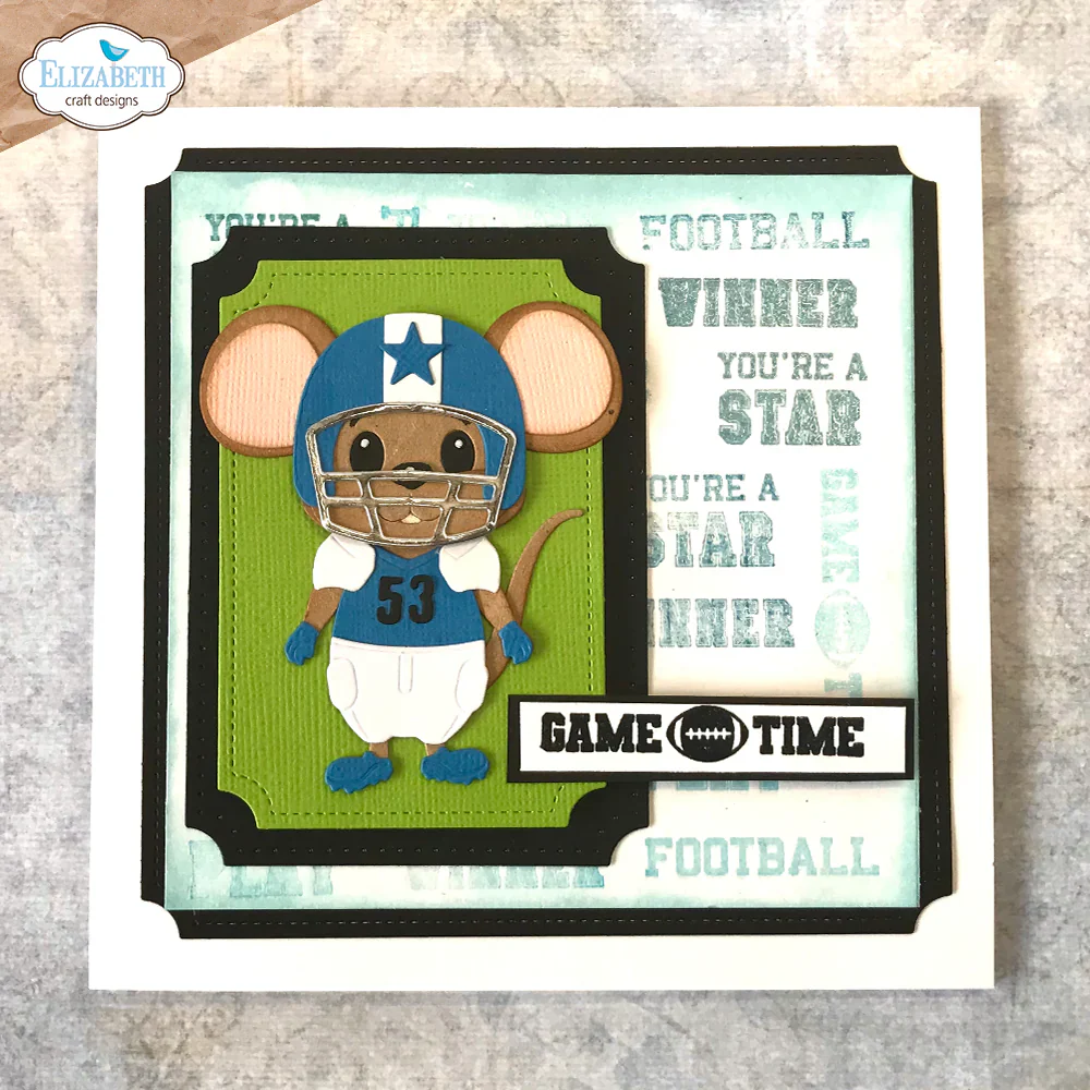 Elizabeth Craft Designs Sport Sentiments Stamp Set - Image 3