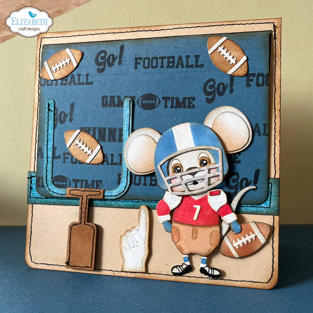 Elizabeth Craft Designs Sport Sentiments Stamp Set - Image 4