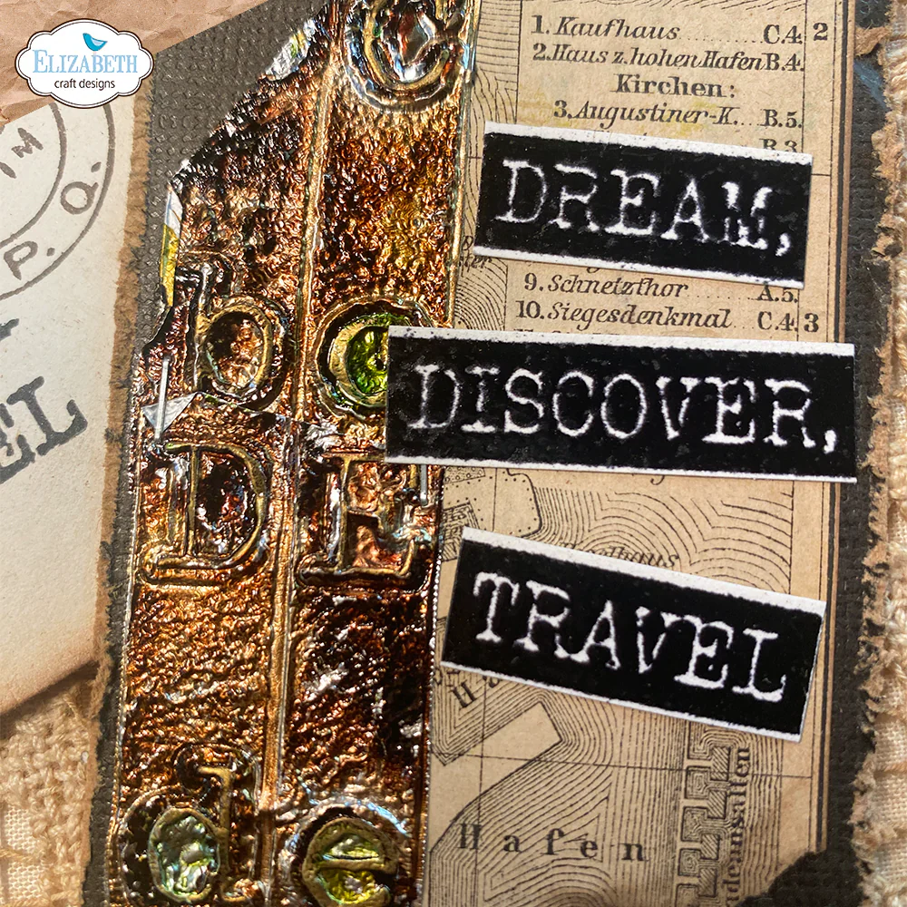 Elizabeth Craft Designs Travel Phrases Stamp Set - Image 8