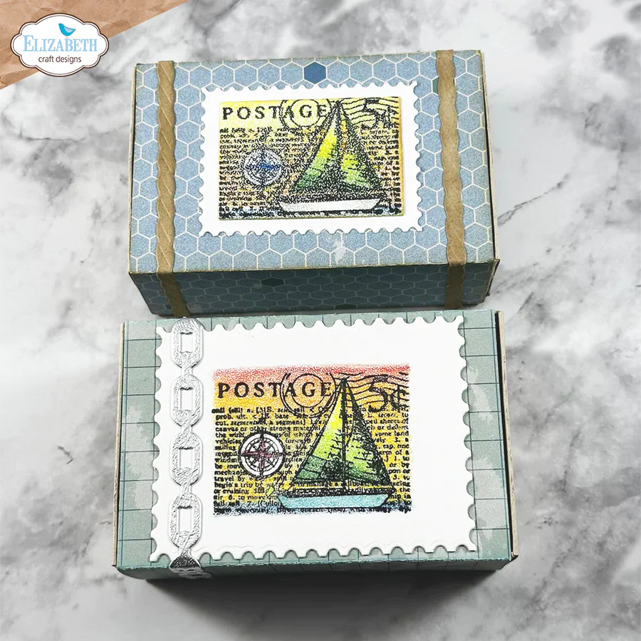 Elizabeth Craft Designs Travel & Postage Stamp Set - Image 2