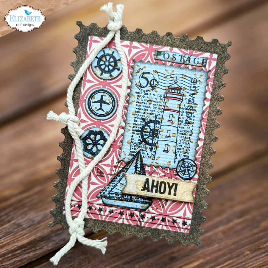 Elizabeth Craft Designs Travel & Postage Stamp Set - Image 3