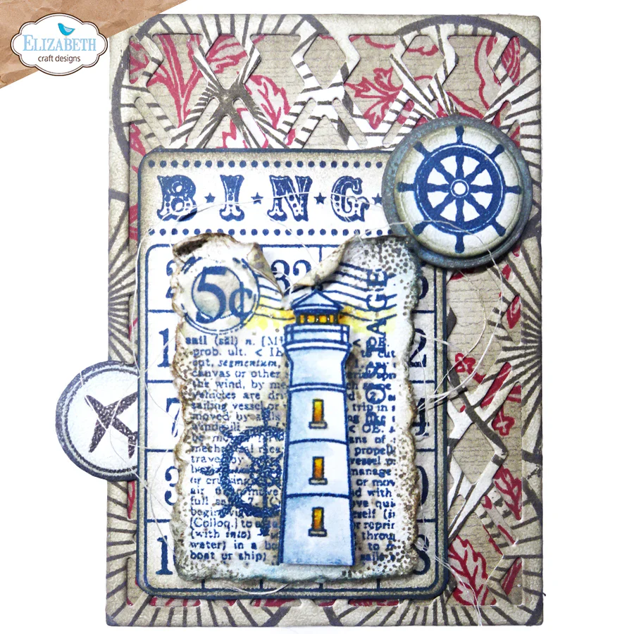 Elizabeth Craft Designs Travel & Postage Stamp Set - Image 4