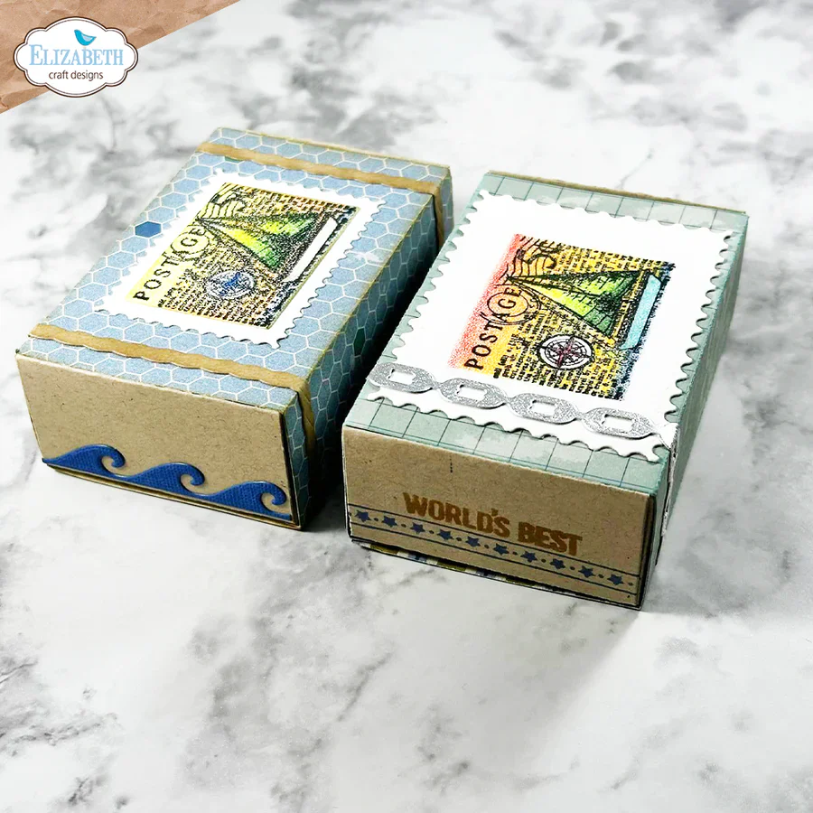 Elizabeth Craft Designs Travel & Postage Stamp Set - Image 5