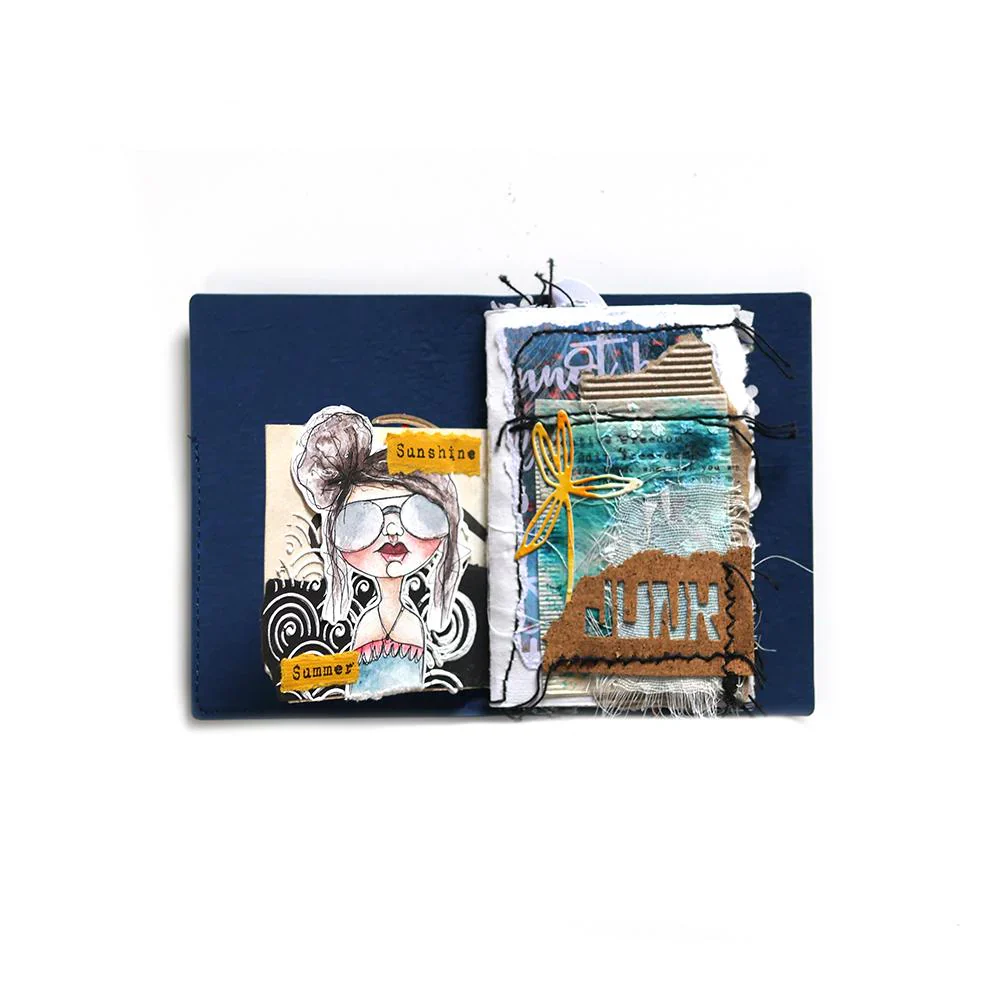 Elizabeth Craft Designs Traveler’s Notebook - Jeans - Image 2