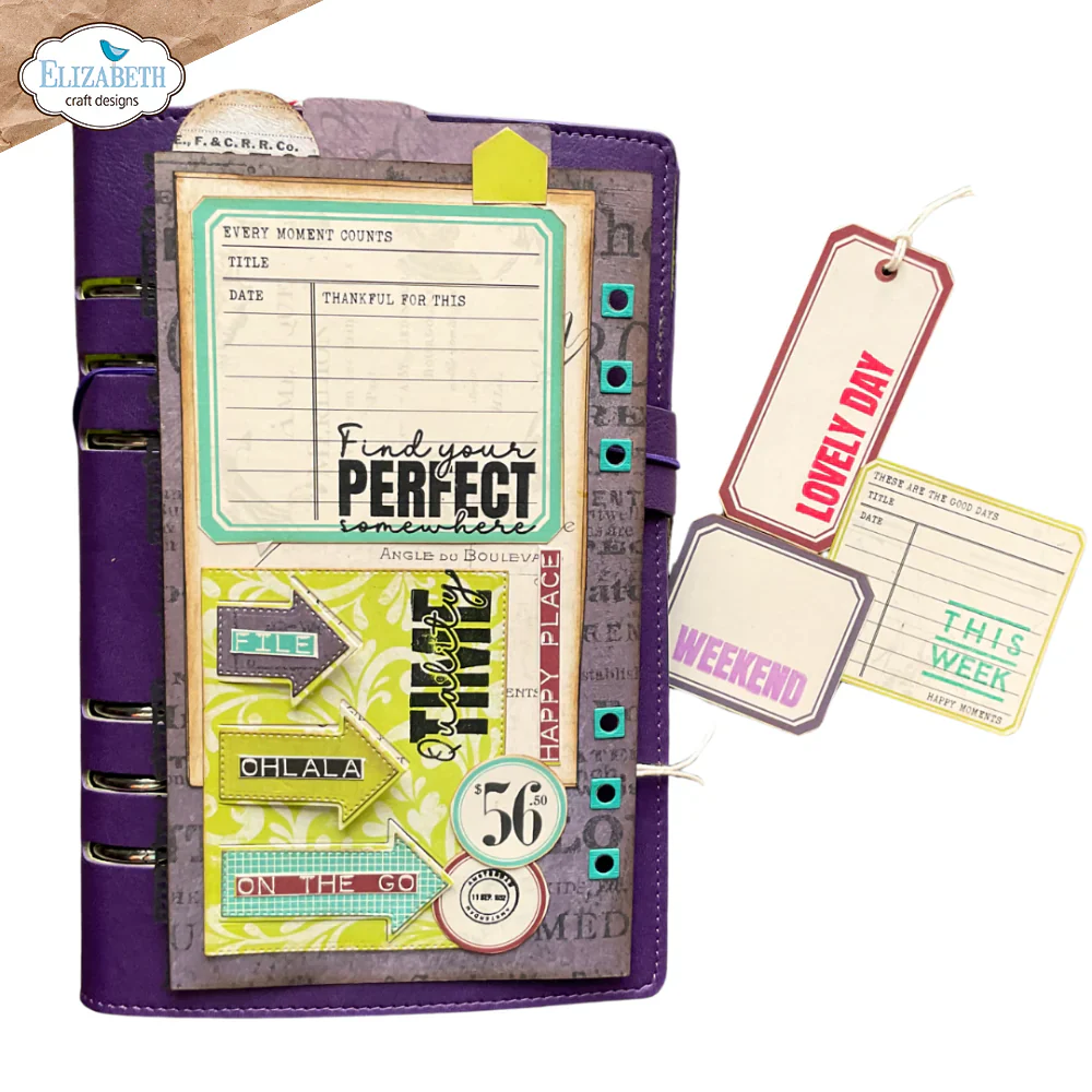 Elizabeth Craft Designs Travels 2 Stamp Set - Image 6