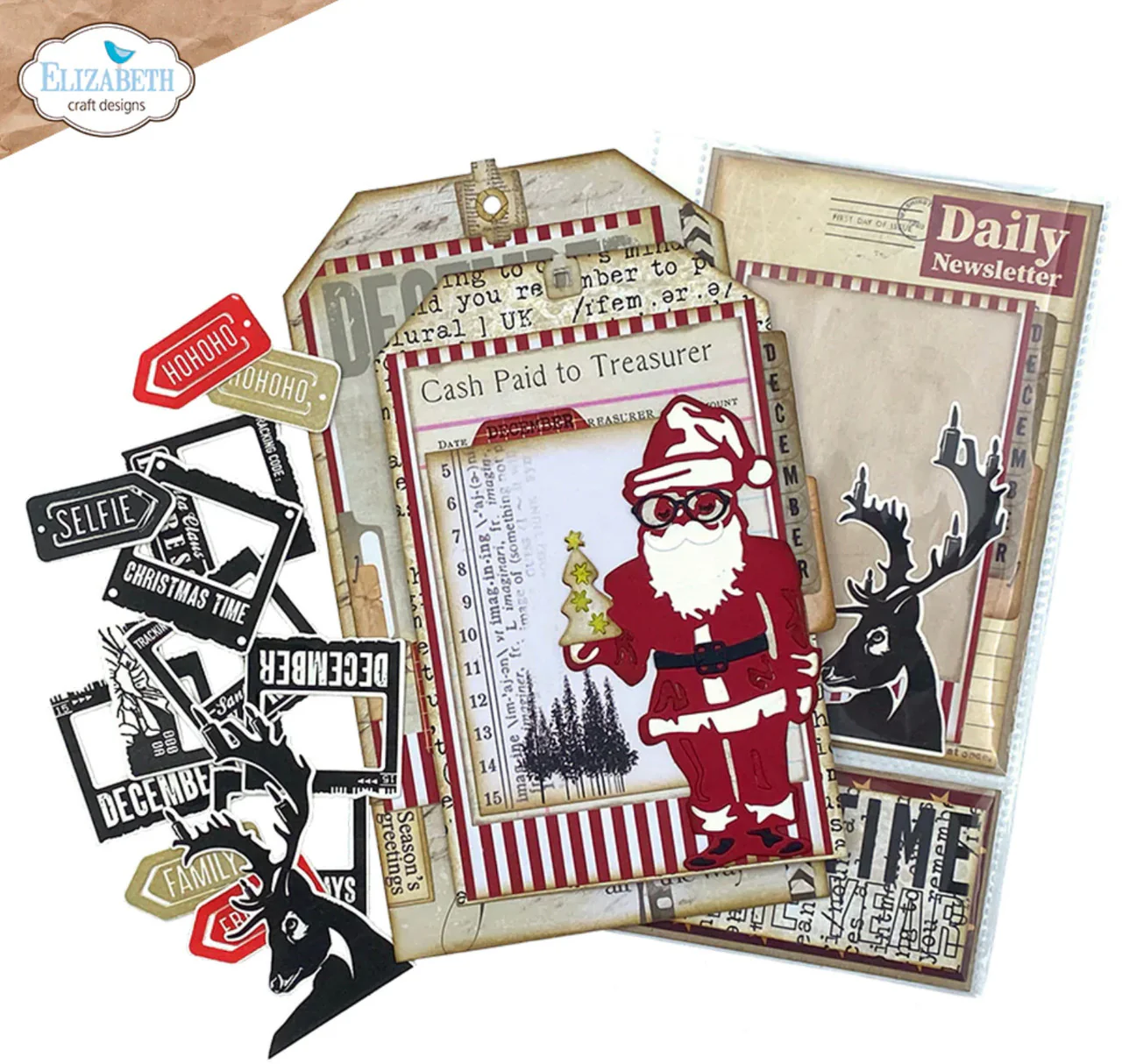 Elizabeth Craft Designs Winter Days Stamp - Image 2