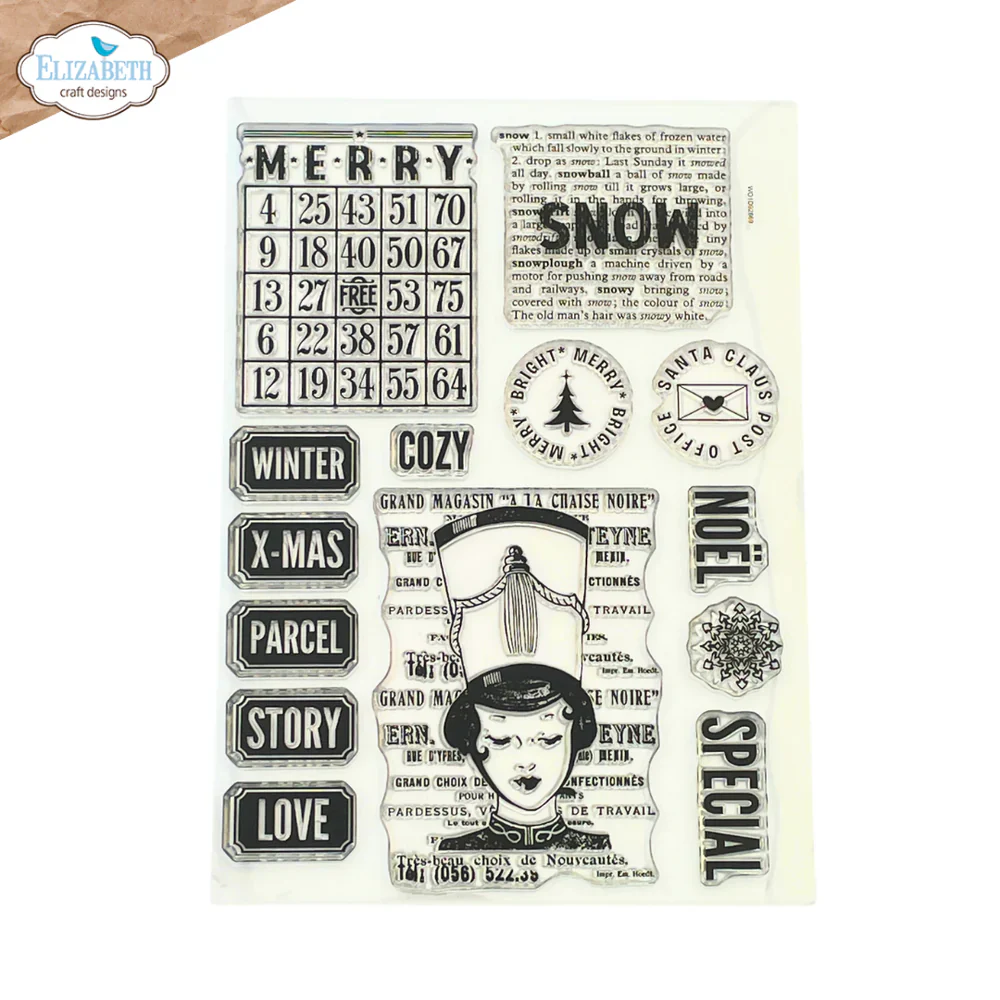 Elizabeth Craft Designs Winter Story Stamp Set - Image 2