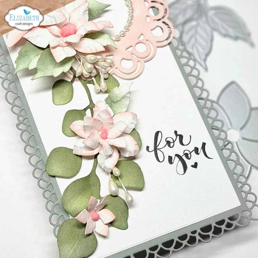 Elizabeth Craft Designs With Love Sentiments Stamp Set - Image 2