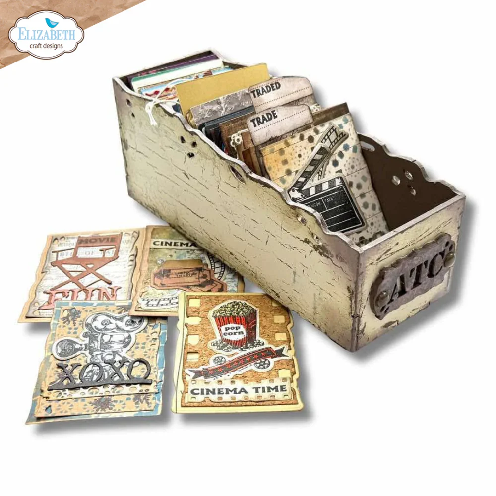 Elizabeth Craft Designs Wooden ATC Collection Box Kit - Image 2